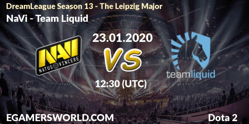 NaVi проти Team Liquid: Поради щодо ставок, прогнози на матчі. 23.01.2020 at 13:05. Dota 2, DreamLeague Season 13 - The Leipzig Major