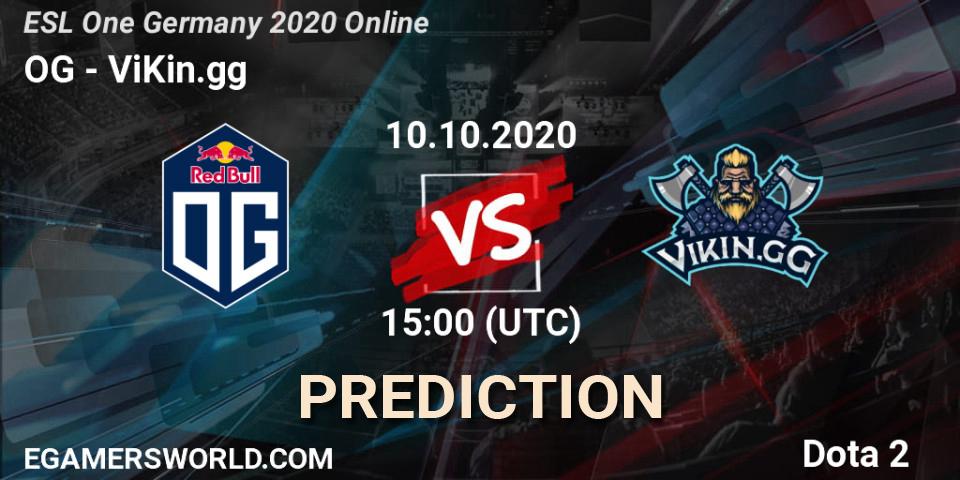 OG проти ViKin.gg: Поради щодо ставок, прогнози на матчі. 10.10.2020 at 14:48. Dota 2, ESL One Germany 2020 Online
