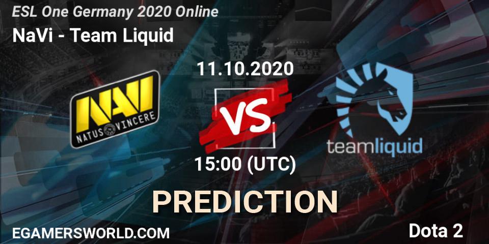 NaVi проти Team Liquid: Поради щодо ставок, прогнози на матчі. 11.10.2020 at 15:42. Dota 2, ESL One Germany 2020 Online