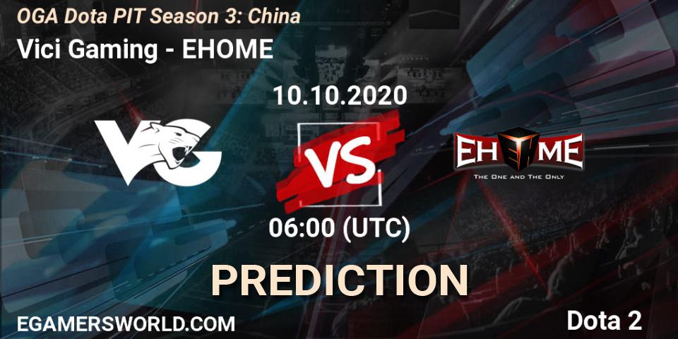 Vici Gaming проти EHOME: Поради щодо ставок, прогнози на матчі. 10.10.2020 at 06:02. Dota 2, OGA Dota PIT Season 3: China