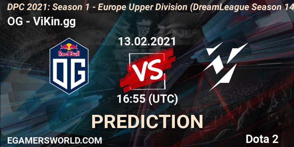 OG проти ViKin.gg: Поради щодо ставок, прогнози на матчі. 13.02.2021 at 16:56. Dota 2, DPC 2021: Season 1 - Europe Upper Division (DreamLeague Season 14)