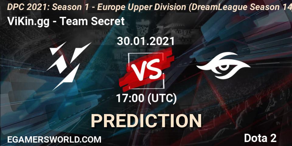 ViKin.gg проти Team Secret: Поради щодо ставок, прогнози на матчі. 30.01.2021 at 16:55. Dota 2, DPC 2021: Season 1 - Europe Upper Division (DreamLeague Season 14)