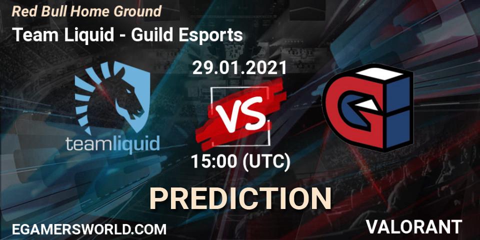 Team Liquid проти Guild Esports: Поради щодо ставок, прогнози на матчі. 29.01.2021 at 12:00. VALORANT, Red Bull Home Ground