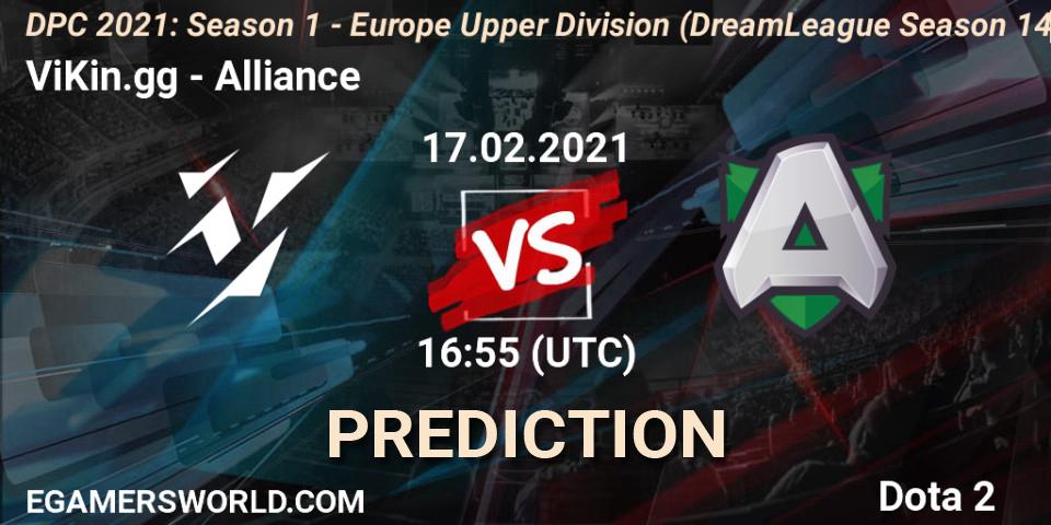 ViKin.gg проти Alliance: Поради щодо ставок, прогнози на матчі. 17.02.2021 at 17:32. Dota 2, DPC 2021: Season 1 - Europe Upper Division (DreamLeague Season 14)