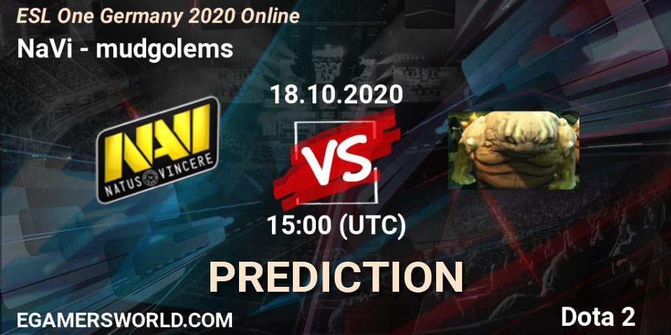 NaVi проти mudgolems: Поради щодо ставок, прогнози на матчі. 18.10.2020 at 14:14. Dota 2, ESL One Germany 2020 Online