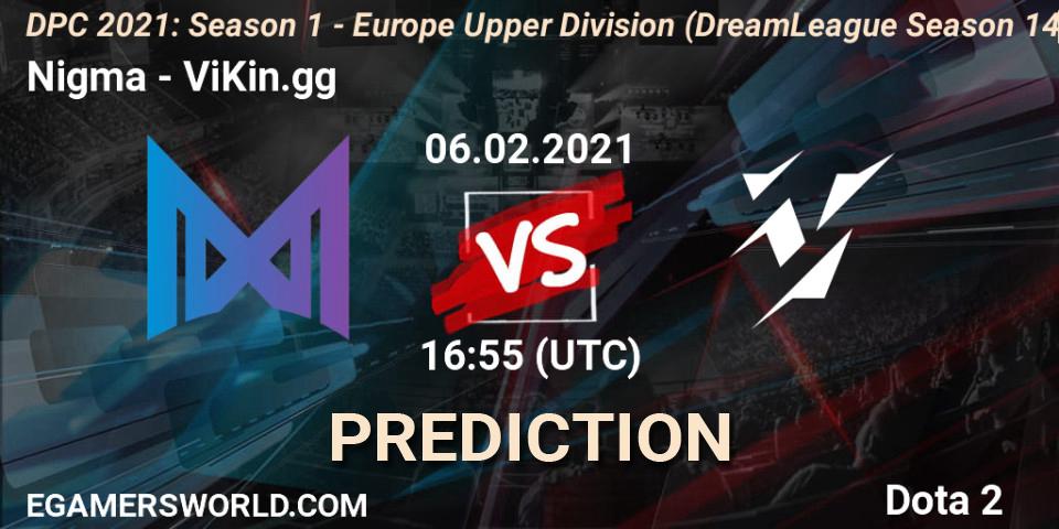 Nigma проти ViKin.gg: Поради щодо ставок, прогнози на матчі. 06.02.2021 at 17:31. Dota 2, DPC 2021: Season 1 - Europe Upper Division (DreamLeague Season 14)