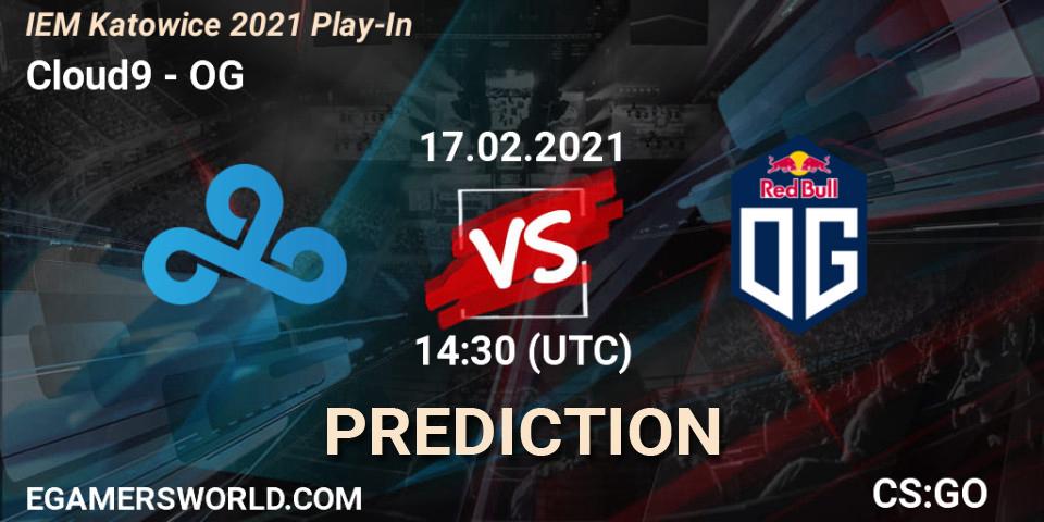 Cloud9 проти OG: Поради щодо ставок, прогнози на матчі. 17.02.2021 at 14:30. Counter-Strike (CS2), IEM Katowice 2021 Play-In