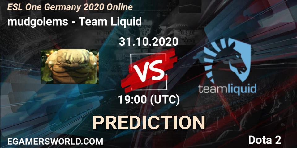 mudgolems проти Team Liquid: Поради щодо ставок, прогнози на матчі. 31.10.2020 at 19:00. Dota 2, ESL One Germany 2020 Online