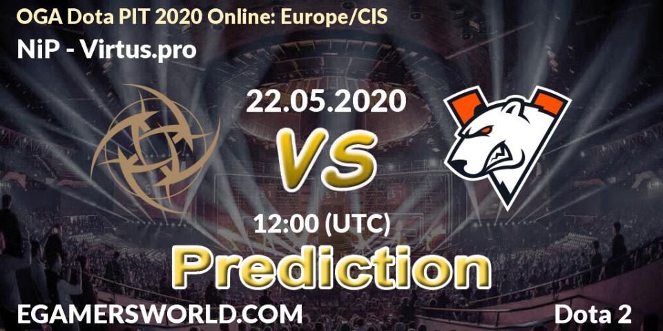 NiP проти Virtus.pro: Поради щодо ставок, прогнози на матчі. 22.05.2020 at 11:26. Dota 2, OGA Dota PIT 2020 Online: Europe/CIS