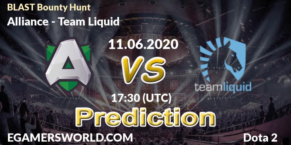 Alliance проти Team Liquid: Поради щодо ставок, прогнози на матчі. 11.06.2020 at 17:31. Dota 2, BLAST Bounty Hunt