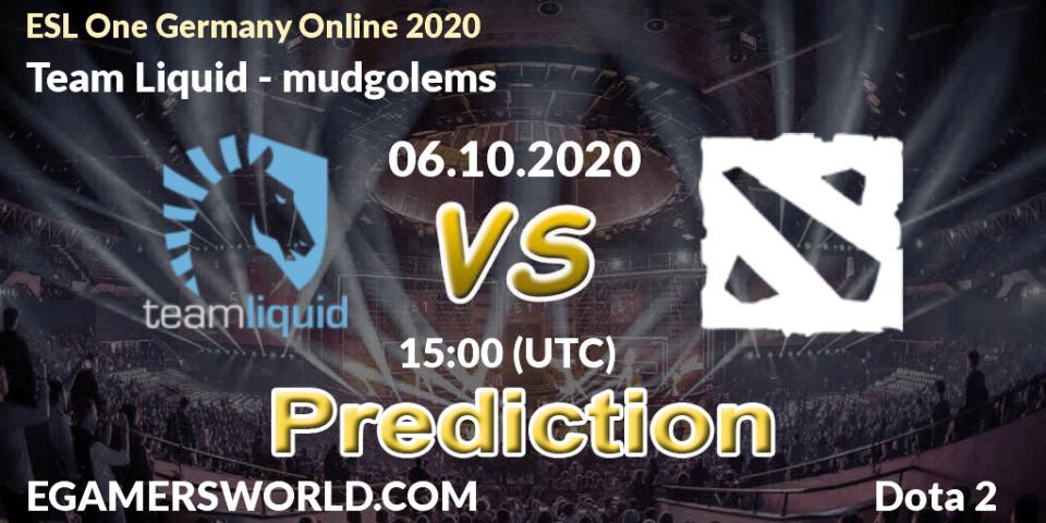Team Liquid проти mudgolems: Поради щодо ставок, прогнози на матчі. 06.10.2020 at 15:52. Dota 2, ESL One Germany 2020 Online
