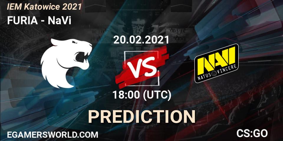 FURIA проти NaVi: Поради щодо ставок, прогнози на матчі. 20.02.2021 at 18:25. Counter-Strike (CS2), IEM Katowice 2021