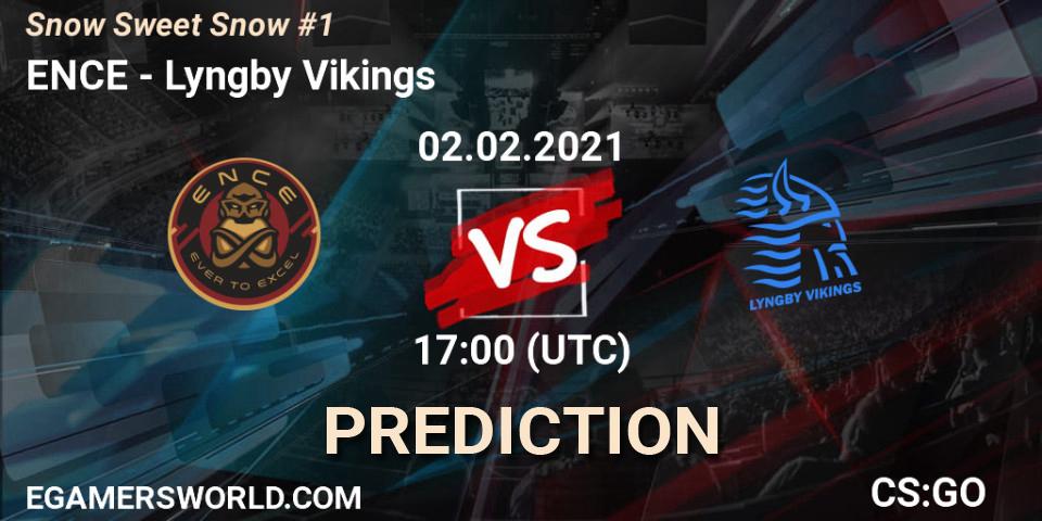 ENCE проти Lyngby Vikings: Поради щодо ставок, прогнози на матчі. 02.02.2021 at 17:15. Counter-Strike (CS2), Snow Sweet Snow #1