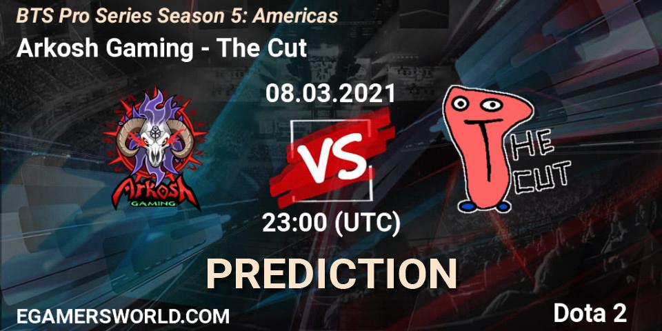 Arkosh Gaming проти The Cut: Поради щодо ставок, прогнози на матчі. 08.03.2021 at 22:57. Dota 2, BTS Pro Series Season 5: Americas