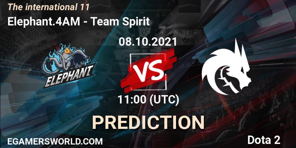 Elephant.4AM проти Team Spirit: Поради щодо ставок, прогнози на матчі. 08.10.2021 at 12:02. Dota 2, The Internationa 2021