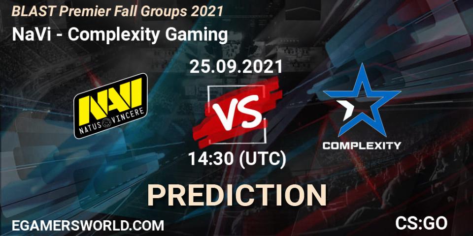 NaVi проти Complexity Gaming: Поради щодо ставок, прогнози на матчі. 25.09.2021 at 14:30. Counter-Strike (CS2), BLAST Premier Fall Groups 2021