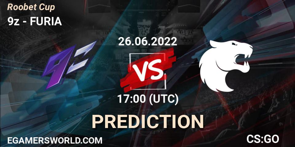 9z проти FURIA: Поради щодо ставок, прогнози на матчі. 26.06.2022 at 17:00. Counter-Strike (CS2), Roobet Cup