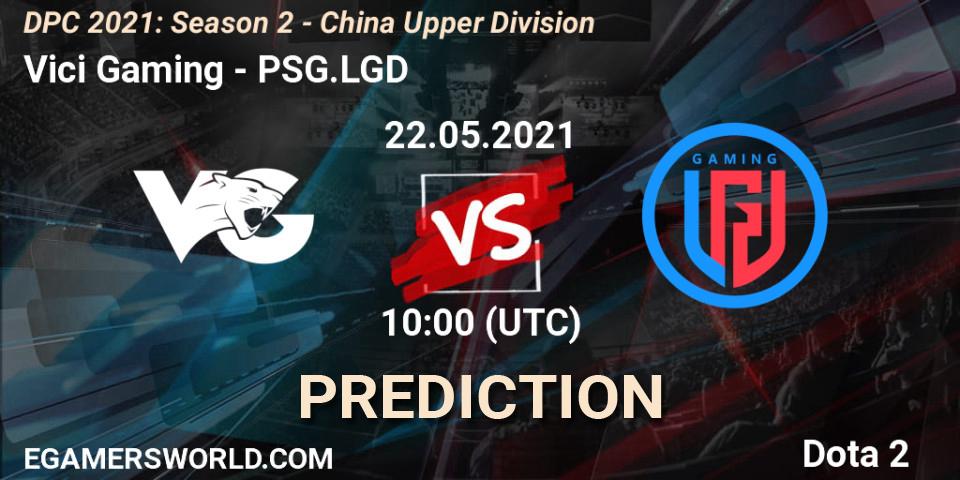 Vici Gaming проти PSG.LGD: Поради щодо ставок, прогнози на матчі. 23.05.2021 at 10:30. Dota 2, DPC 2021: Season 2 - China Upper Division