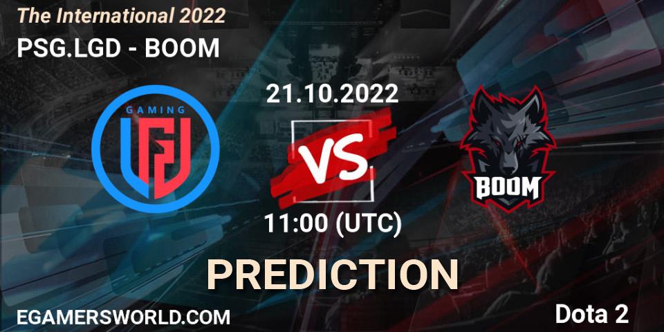 PSG.LGD проти BOOM: Поради щодо ставок, прогнози на матчі. 21.10.2022 at 09:09. Dota 2, The International 2022