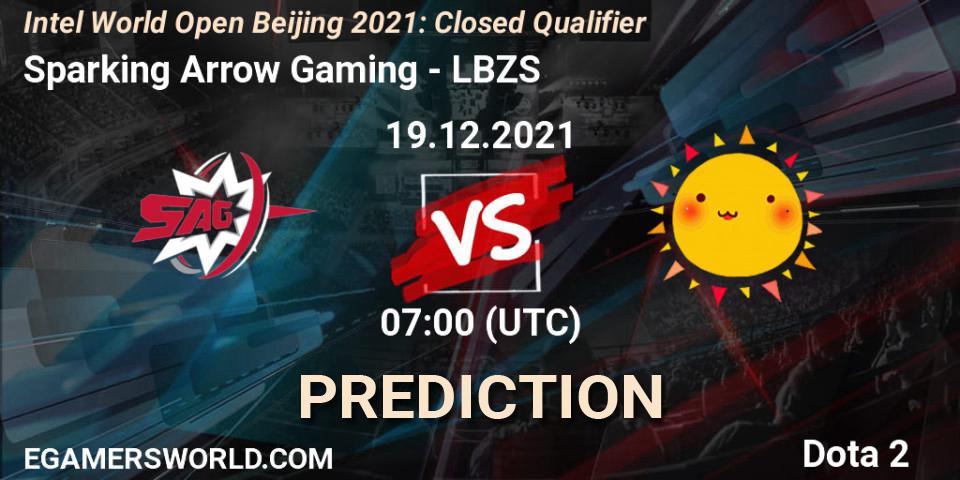 Sparking Arrow Gaming проти LBZS: Поради щодо ставок, прогнози на матчі. 19.12.2021 at 06:59. Dota 2, Intel World Open Beijing: Closed Qualifier