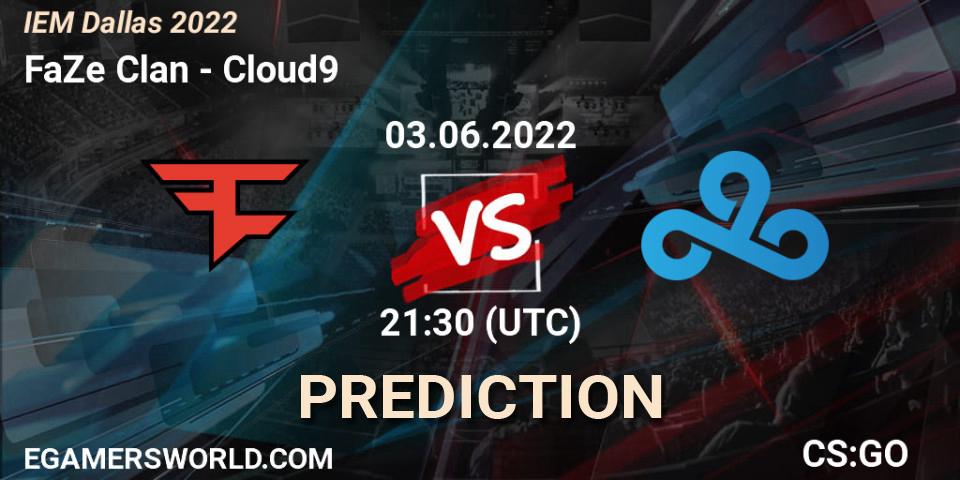 FaZe Clan проти Cloud9: Поради щодо ставок, прогнози на матчі. 03.06.2022 at 22:35. Counter-Strike (CS2), IEM Dallas 2022