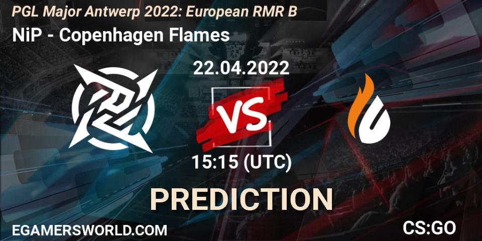 NiP проти Copenhagen Flames: Поради щодо ставок, прогнози на матчі. 22.04.2022 at 14:55. Counter-Strike (CS2), PGL Major Antwerp 2022: European RMR B