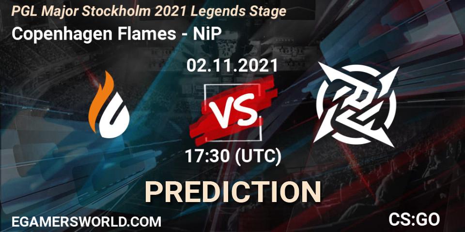 Copenhagen Flames проти NiP: Поради щодо ставок, прогнози на матчі. 02.11.2021 at 18:30. Counter-Strike (CS2), PGL Major Stockholm 2021 Legends Stage