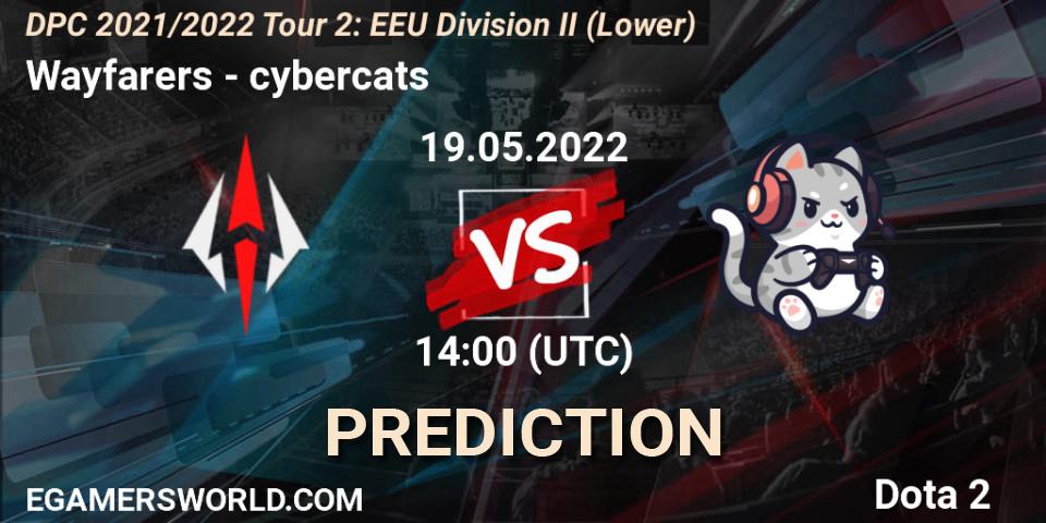 Wayfarers проти cybercats: Поради щодо ставок, прогнози на матчі. 19.05.2022 at 14:02. Dota 2, DPC 2021/2022 Tour 2: EEU Division II (Lower)