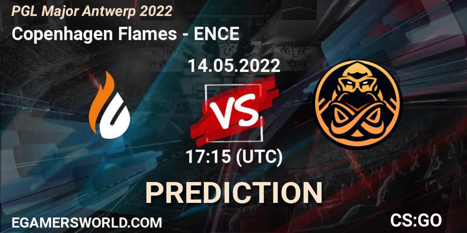 Copenhagen Flames проти ENCE: Поради щодо ставок, прогнози на матчі. 14.05.2022 at 17:15. Counter-Strike (CS2), PGL Major Antwerp 2022