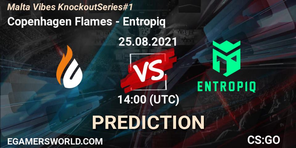 Copenhagen Flames проти Entropiq: Поради щодо ставок, прогнози на матчі. 25.08.2021 at 14:15. Counter-Strike (CS2), Malta Vibes Knockout Series #1