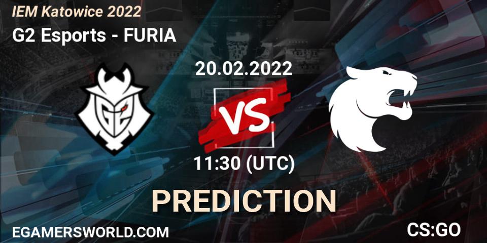 G2 Esports проти FURIA: Поради щодо ставок, прогнози на матчі. 20.02.2022 at 11:30. Counter-Strike (CS2), IEM Katowice 2022