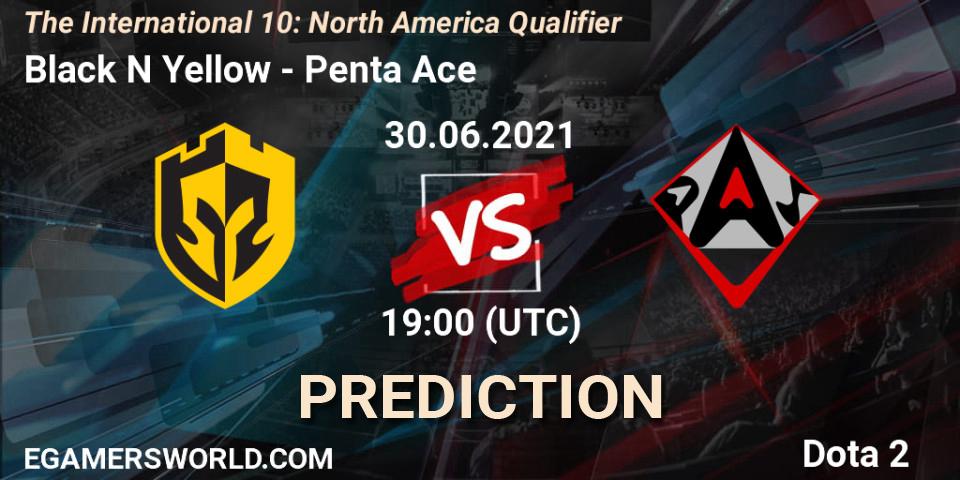 Black N Yellow проти Penta Ace: Поради щодо ставок, прогнози на матчі. 30.06.2021 at 17:55. Dota 2, The International 10: North America Qualifier