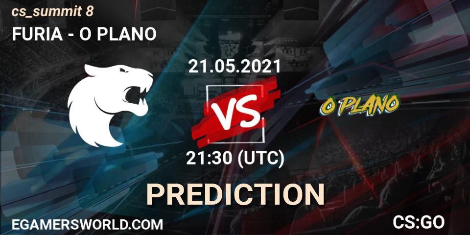 FURIA проти O PLANO: Поради щодо ставок, прогнози на матчі. 21.05.2021 at 21:30. Counter-Strike (CS2), cs_summit 8