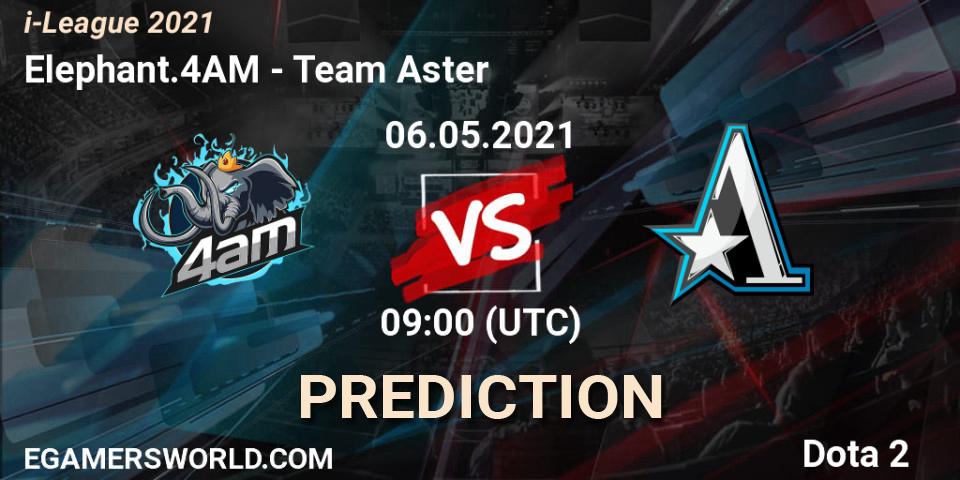 Elephant.4AM проти Team Aster: Поради щодо ставок, прогнози на матчі. 06.05.2021 at 09:10. Dota 2, i-League 2021 Season 1