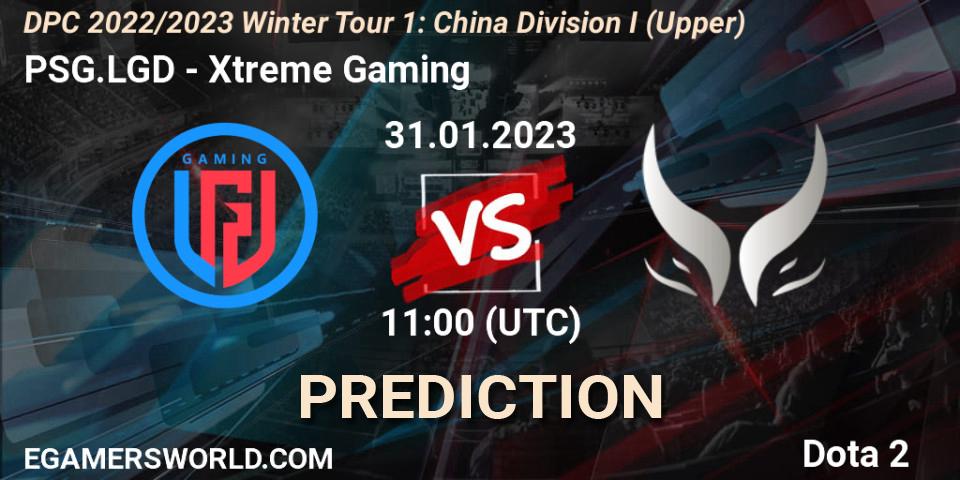 PSG.LGD проти Xtreme Gaming: Поради щодо ставок, прогнози на матчі. 31.01.2023 at 10:58. Dota 2, DPC 2022/2023 Winter Tour 1: CN Division I (Upper)