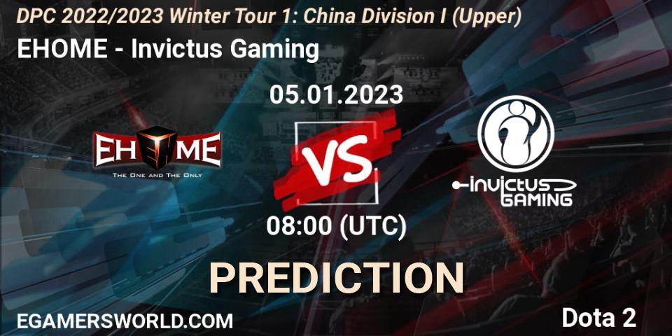 EHOME проти Invictus Gaming: Поради щодо ставок, прогнози на матчі. 05.01.2023 at 08:01. Dota 2, DPC 2022/2023 Winter Tour 1: CN Division I (Upper)