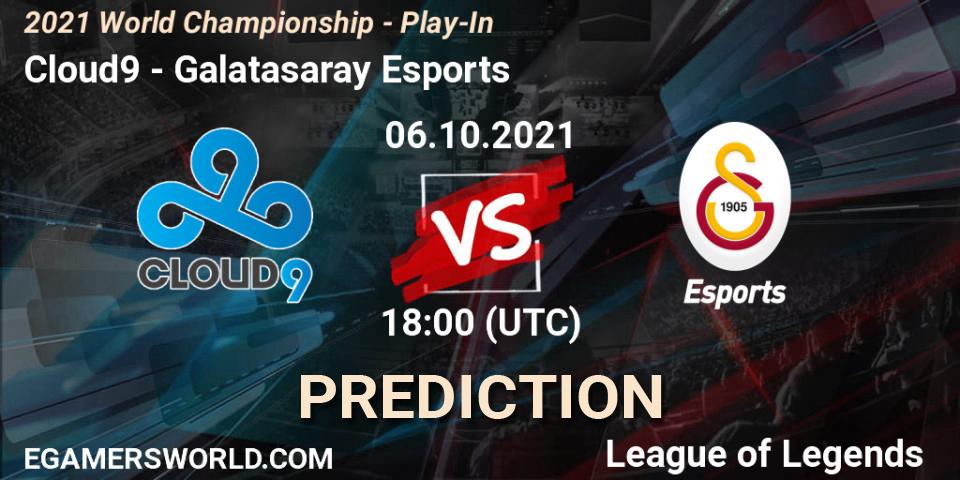 Cloud9 проти Galatasaray Esports: Поради щодо ставок, прогнози на матчі. 06.10.2021 at 18:00. LoL, 2021 World Championship - Play-In