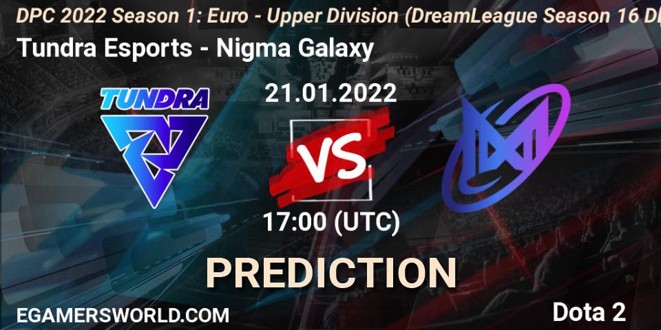 Tundra Esports проти Nigma Galaxy: Поради щодо ставок, прогнози на матчі. 21.01.2022 at 17:38. Dota 2, DPC 2022 Season 1: Euro - Upper Division (DreamLeague Season 16 DPC WEU)