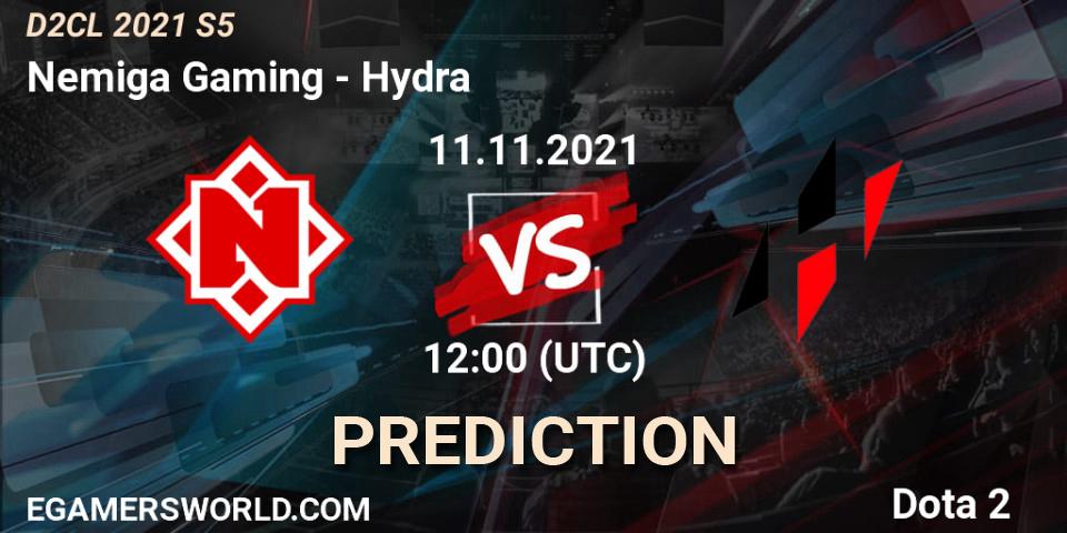 Nemiga Gaming проти Hydra: Поради щодо ставок, прогнози на матчі. 11.11.2021 at 12:07. Dota 2, Dota 2 Champions League 2021 Season 5