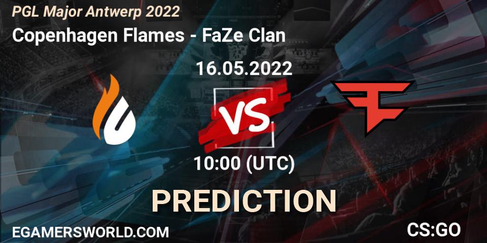 Copenhagen Flames проти FaZe Clan: Поради щодо ставок, прогнози на матчі. 16.05.2022 at 10:00. Counter-Strike (CS2), PGL Major Antwerp 2022