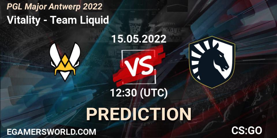Vitality проти Team Liquid: Поради щодо ставок, прогнози на матчі. 15.05.2022 at 12:35. Counter-Strike (CS2), PGL Major Antwerp 2022