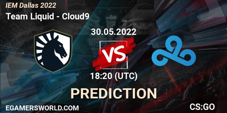 Team Liquid проти Cloud9: Поради щодо ставок, прогнози на матчі. 30.05.2022 at 18:45. Counter-Strike (CS2), IEM Dallas 2022