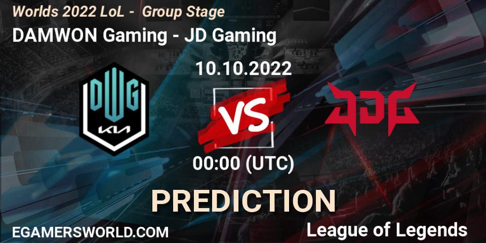 DAMWON Gaming проти JD Gaming: Поради щодо ставок, прогнози на матчі. 09.10.2022 at 02:15. LoL, Worlds 2022 LoL - Group Stage