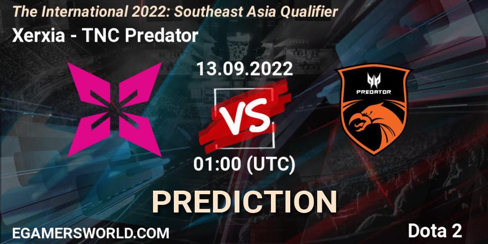 Xerxia проти TNC Predator: Поради щодо ставок, прогнози на матчі. 13.09.2022 at 01:00. Dota 2, The International 2022: Southeast Asia Qualifier