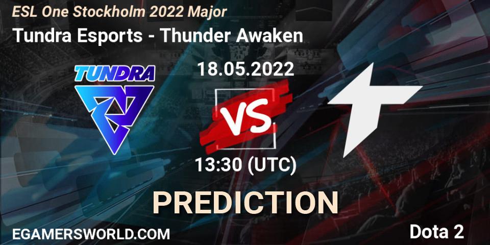 Tundra Esports проти Thunder Awaken: Поради щодо ставок, прогнози на матчі. 18.05.2022 at 13:55. Dota 2, ESL One Stockholm 2022 Major
