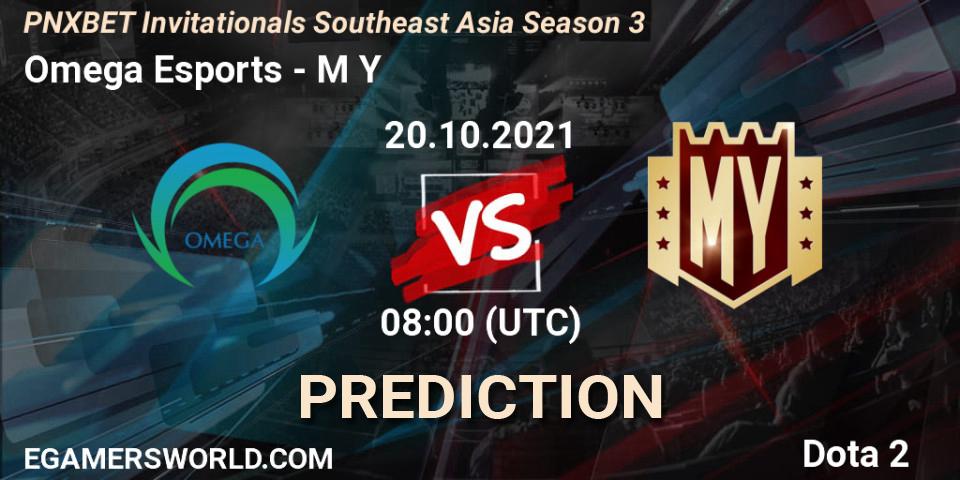 Omega Esports проти M Y: Поради щодо ставок, прогнози на матчі. 20.10.2021 at 08:15. Dota 2, PNXBET Invitationals Southeast Asia Season 3