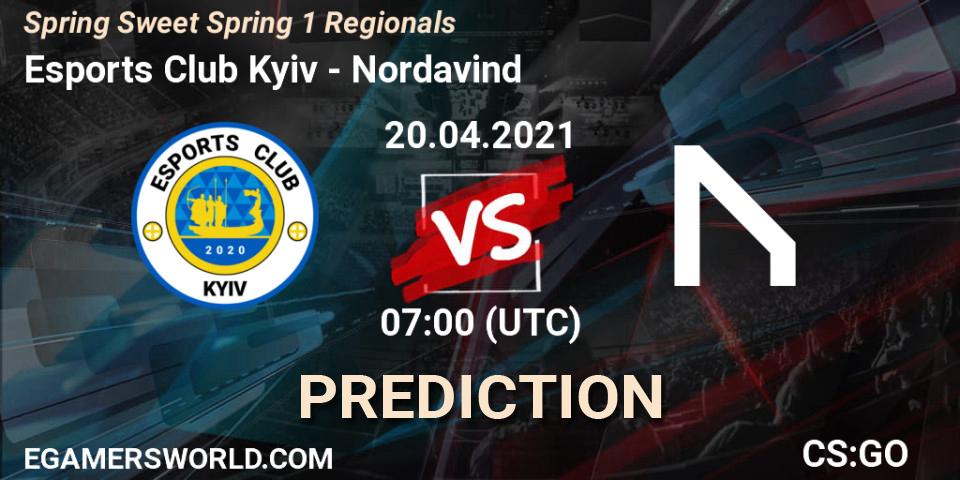 Esports Club Kyiv проти Nordavind: Поради щодо ставок, прогнози на матчі. 20.04.2021 at 07:00. Counter-Strike (CS2), Spring Sweet Spring 1 Regionals