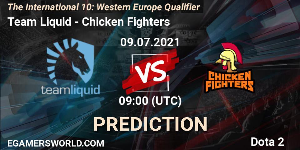 Team Liquid проти Chicken Fighters: Поради щодо ставок, прогнози на матчі. 09.07.2021 at 09:04. Dota 2, The International 10: Western Europe Qualifier