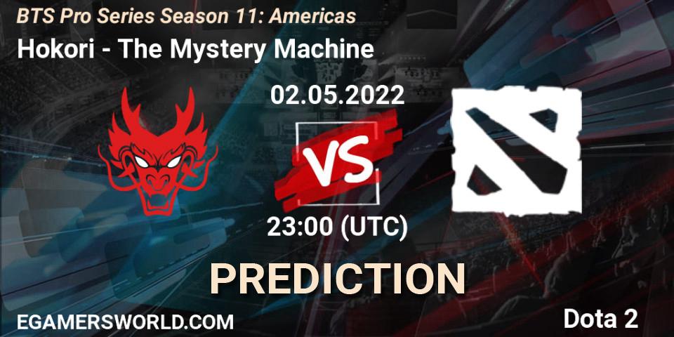 Hokori проти The Mystery Machine: Поради щодо ставок, прогнози на матчі. 02.05.2022 at 21:00. Dota 2, BTS Pro Series Season 11: Americas