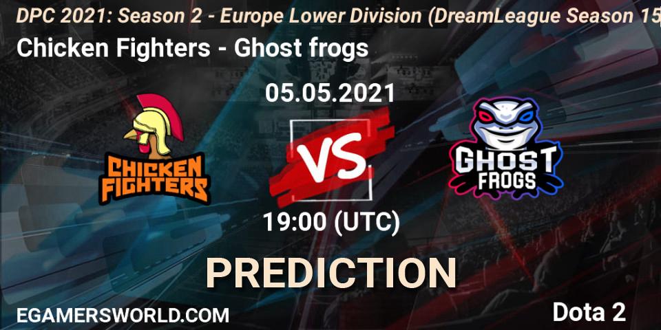 Chicken Fighters проти Ghost frogs: Поради щодо ставок, прогнози на матчі. 05.05.2021 at 18:56. Dota 2, DPC 2021: Season 2 - Europe Lower Division (DreamLeague Season 15)